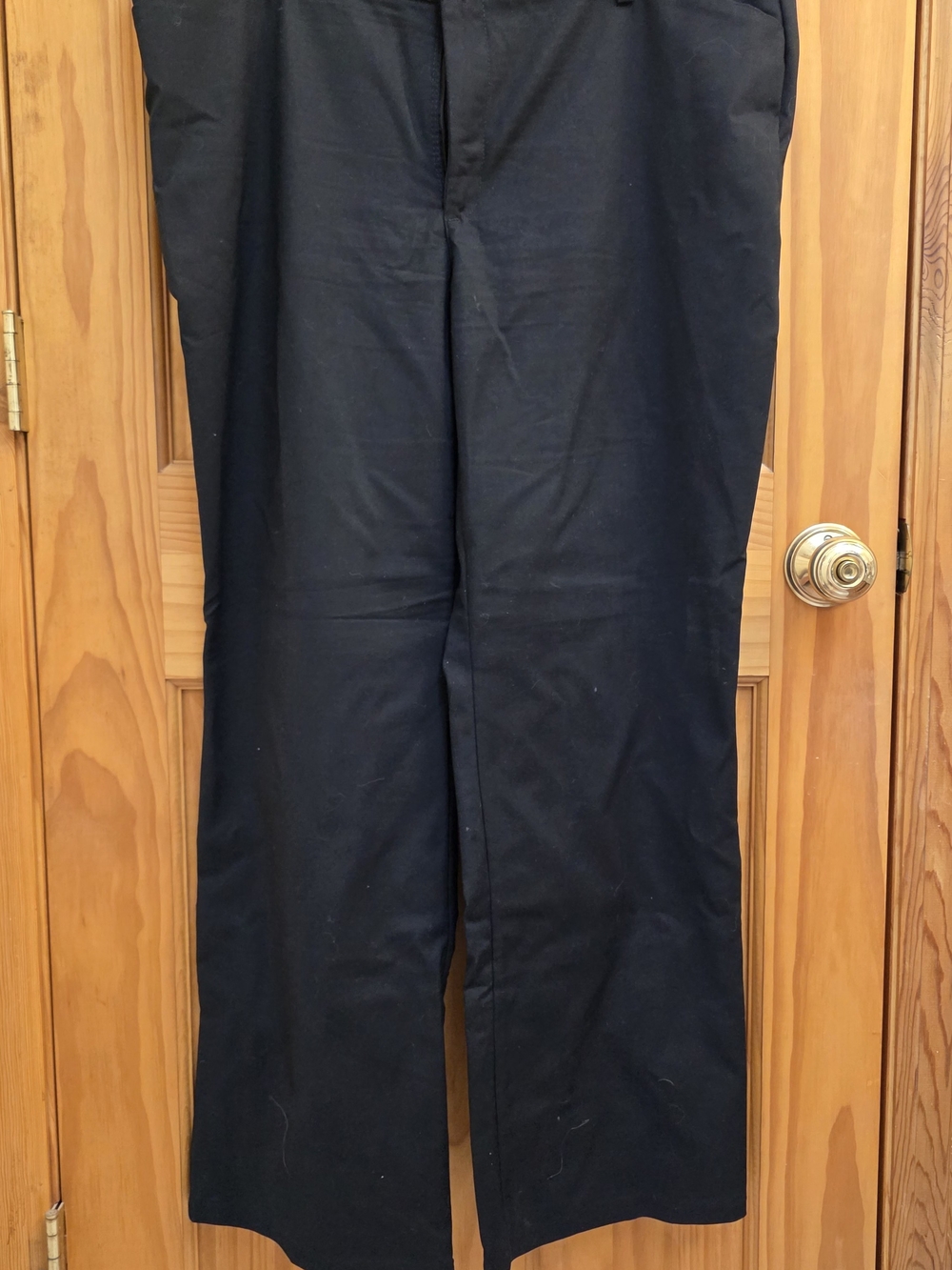 Lee Women's Black Straight-Leg Trousers